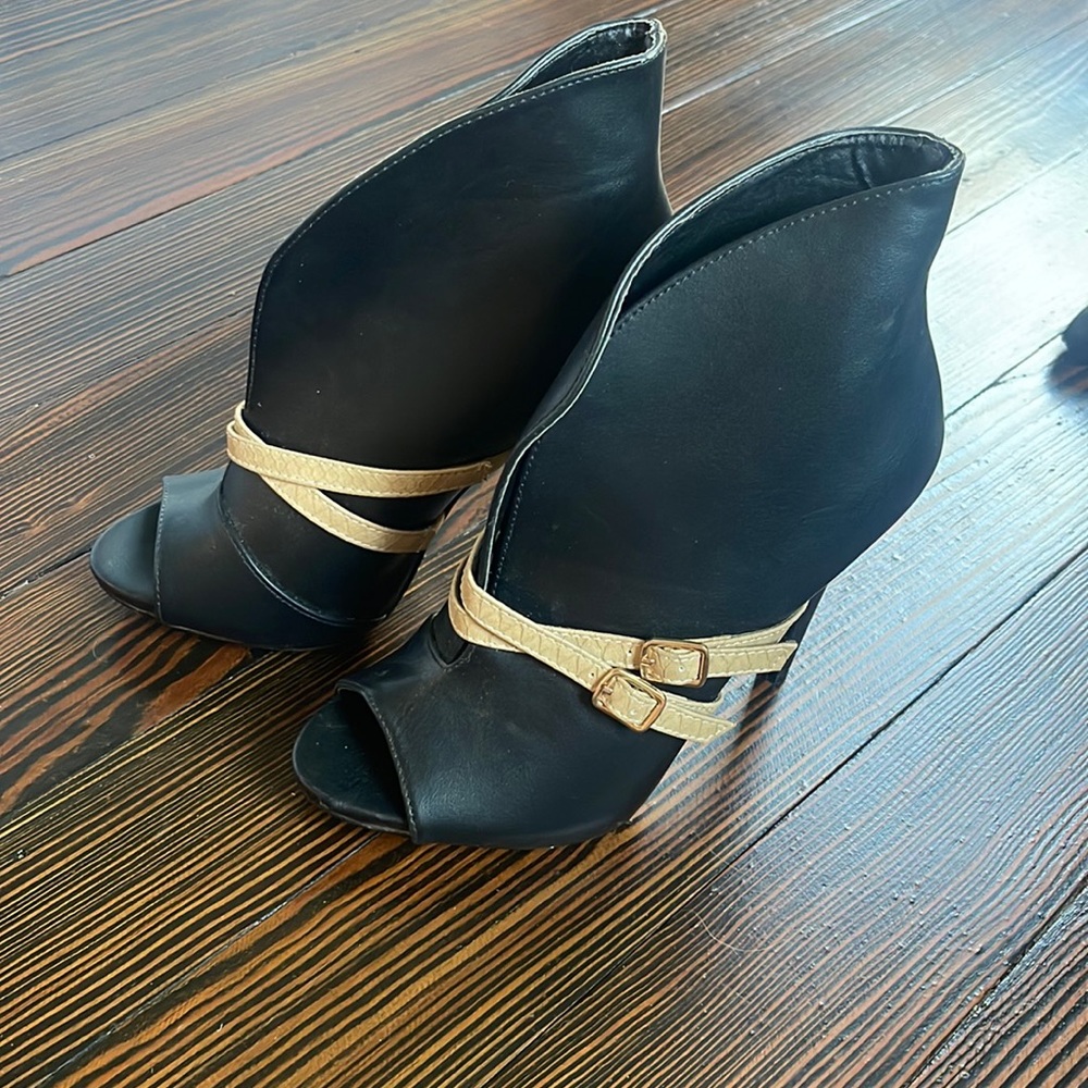 Black heels